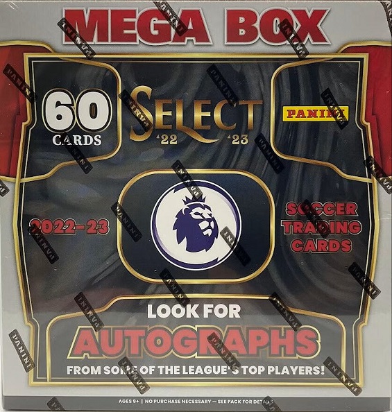 2022-23 Panini Select EPL English Premier League Soccer MEGA BOX CASE (20 Mega Boxes)